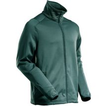 Mascot - Vellón de trabajo personalizado con cremallera - 22585-608-Verde bosque-XL