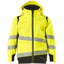 Mascot - Kinder Hardshelljacke Gr. 140 hi-vis gelb/schwarz