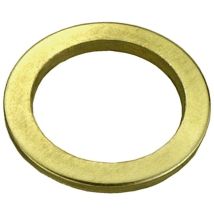 Rondelle alzaporta ottonate – 10 pezzi – 16,0 mm x 11 mm x 2 mm – Ottone – MADIDEF