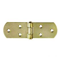 Cerniere a biscotto 250 x 38 mm. - zincate giallo - 1 pz.