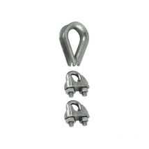 Masidef - satz von 2 klemmen + 1 redance für seile max 8mm 3pcs - dy270517