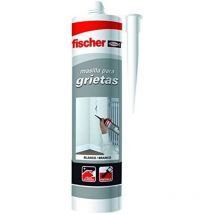 Masilla Acrílica Para Grietas 300ml Gris Fischer