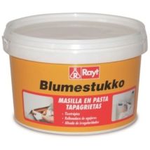 Masilla tixotrópica blanca 1,5 kg para alisar y rellenar superficies de yeso, cemento y madera – RAYT