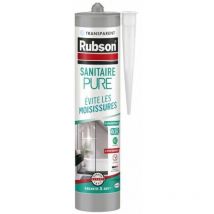 Rubson - Sellador puro sanitario para cocina y baño transparente 280ml