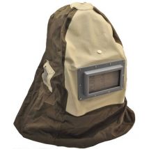 Masque sablage Sableuse Cagoule souple Casque de Protection rigide de chantier