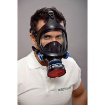 Masque complet de protect. respiratoire C607 selecta en 136 cl. 2, din en 136, sans filtre