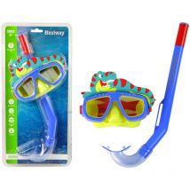 Masque de plongée avec animaux bleu Bestway 24059