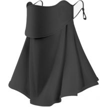 Masque de protection solaire pour femme avec boucle d'oreille réglable Écharpe en soie glacée Visage Cou Protection uv pour l'été