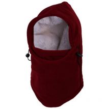 Masque facial Ski Coupe-vent Chapeau chaud Capuche d'hiver Masques réglables pour temps froid