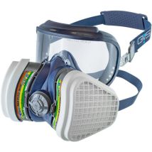 3l - Masque De Protection Elipse Integra Abek1p3 - Spr534 / Spr535, Medium / Large Bleu