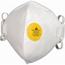 Boîte de 10 pièces faciales filtrantes FFP2 en fibre synthétique non tissée DELTA PLUS -M1200VBC