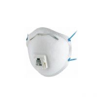 Masque respiratoire jetable 3M FFP2, avec soupape, avec clip nasal réglable série 8300 ( Prix pour Boîte de 10 )