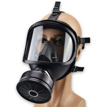 Masque respiratoire à masque à gaz, filtre de traitement anti-buée militaire, masque anti-poussière d'air, pour peinture, poussière, masque à gaz