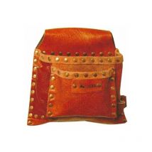 Mass - Borsa Carpentiere 2T Cuoio Borchie