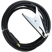 Massekabel konfektioniert 300 a Kabellänge 5 m Kabel-Ø 25 mm² ks 50 Erdklemme pvc ummantelt