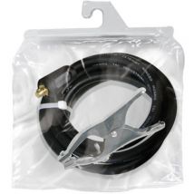 Toparc 043817 Masseklemme mit Kabel und Stecker