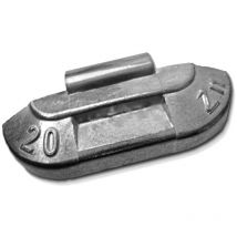 PROVAC - Masse jante tôle à bord plat zinc 10g - boite de 100 pcs - 184/10G - Ce produit de marque Provac est neuf.