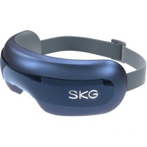 SKG - Masseur pour les yeux et les tempes E3 Pro avec fenêtre de vision, bleu