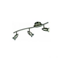 549461710 Comet Barra Ondulata Spot, 3 Luci [Classe di efficienza energetica d] - Massive