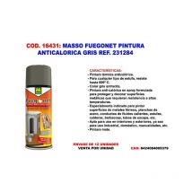 Fuego Net - masso fuegonet pintura anticalorica gris spray 200 mlref. 231284