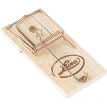 Mausefalle Schlagfalle - Mäuse Schlagfalle aus robustem Holz mit hochwertiger Federmechanik - effektiv im Innen- und Außenbereich - Masta