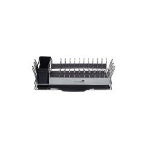 Compact Stainless Steel Dish Rack Drainer - Masterclass