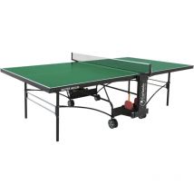 Garlando - Tavolo da Pin Pong con Piano Verde e Ruote per Interno Master Indoor