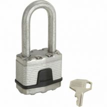 Lucchetto Master Lock a chiave in acciaio laminato, l.50 mm Master Lock