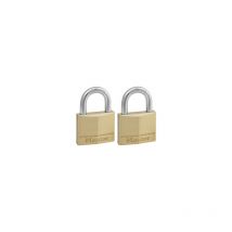 Set di 2 lucchetti masterlock in ottone massiccio 40 mm - 140EURT