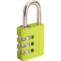 Master Lock Aluminium-zahlenvorhängeschloss, 30 Mm Breit Master Lock