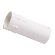 Porte-lampe Master fausse bougie blanc 00506