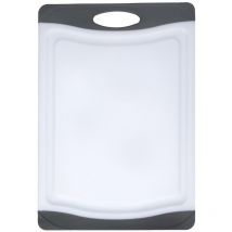 Masterclass - Tabla de Cortar Antimicrobiana y Antideslizante, Tabla de Cortar Rectangular de Seguridad, Plástico Resistente que no desafila los