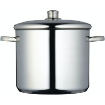 Aster Kochtopf 11 Liter Silberfarben Elegantes Design