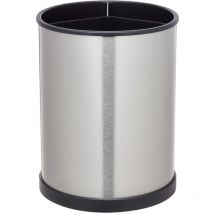 Masterclass - Portautensilios de Cocina Giratorio, 18,5 x 14 cm - Efecto Acero Inoxidable