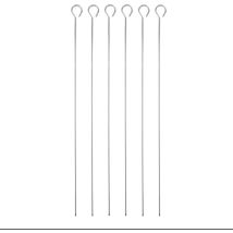 Masterclass Set of 6 Spieße, zum Grillen aauf dem Grill 40cm