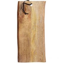 Tagliere Grande Rustico di Legno di Mango, 23 x 50 cm - Masterclass
