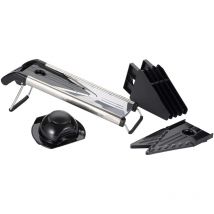 ‎ Masterpro - cortador vegetales 3X14X41CM abs foodies mp - Negro