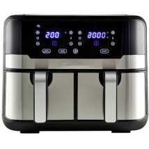 MasterPRO Friggitrice ad aria calda 2400 w Rivestimento antiaderente, Custodia Cool-Touch, Funzione timer, con display