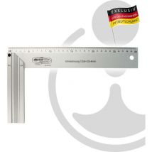 Masterproof professional Anschlagwinkel Schreinerwinkel90° - 300 mm, Aluminium