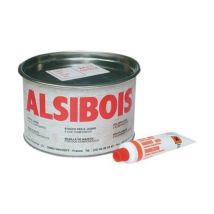 Alsibois - Mastic 400 ml neutre deb 400NE + durcisseur