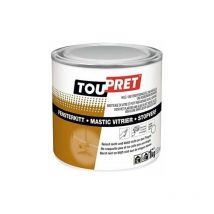 TOUPRET Mastic Vitrier 500g blanc - TOUPRET