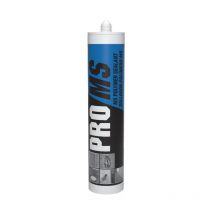 Soudal - Adhesivo multiusos pro ms polímero cristal transparente, 290 ml
