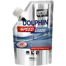 Mastic de finition autonivelant Dolphin Speed Glaze Bleu 440ml upol
