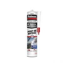 Rubson - Mastic d'étanchéité usage spécifique pont de bateaux noir 280ml