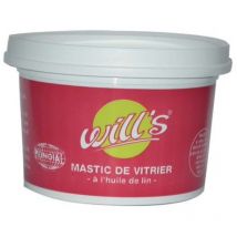 Mastic Glaser Mondial Braun/acajou Topf 1kg - Will's