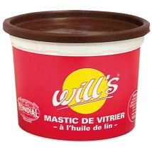 Mastic Glaser Mondial Braun/acajou Topf 500g - Will's