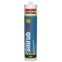 Soudal - Mastic Silirub vert sapin Ral 6009 carton de 15 cartouches de 310 ml