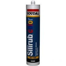 Soudal Silirub Color Silicone Ral 7016 Gris Anthracite (310 Ml) - 105831