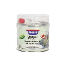 Presto Mastic - Mastic de rebouchage, (fibre verre & durcisseur) 1kg - Presto