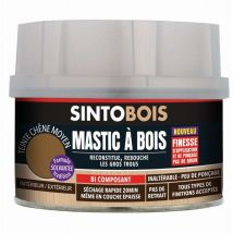 Sinto - Mastic à bois bois fin - 1.14 kg - chêne moyen